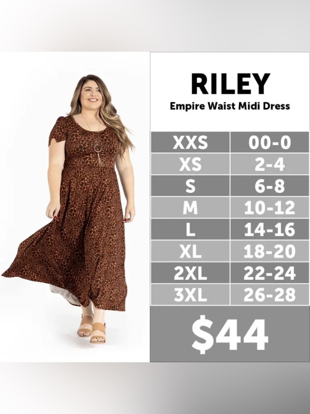 LuLaRoe Riley Black and White Aztec Maxi Dress - Picture 4 of 4